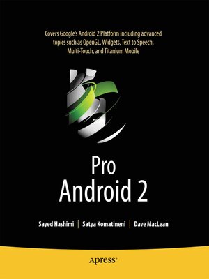 cover image of Pro Android 2